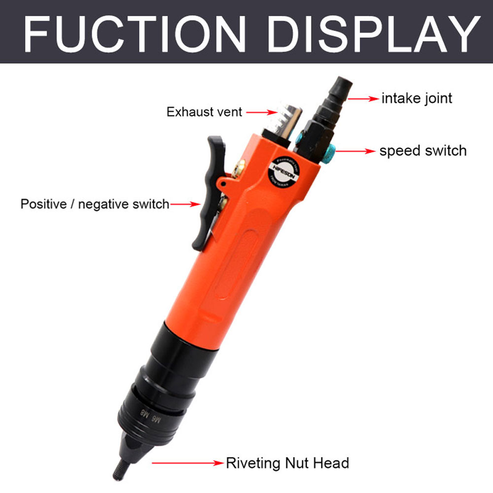 HIFESON Pneumatic Air Rivet Nu - Rivet Setter Tool recension och pris