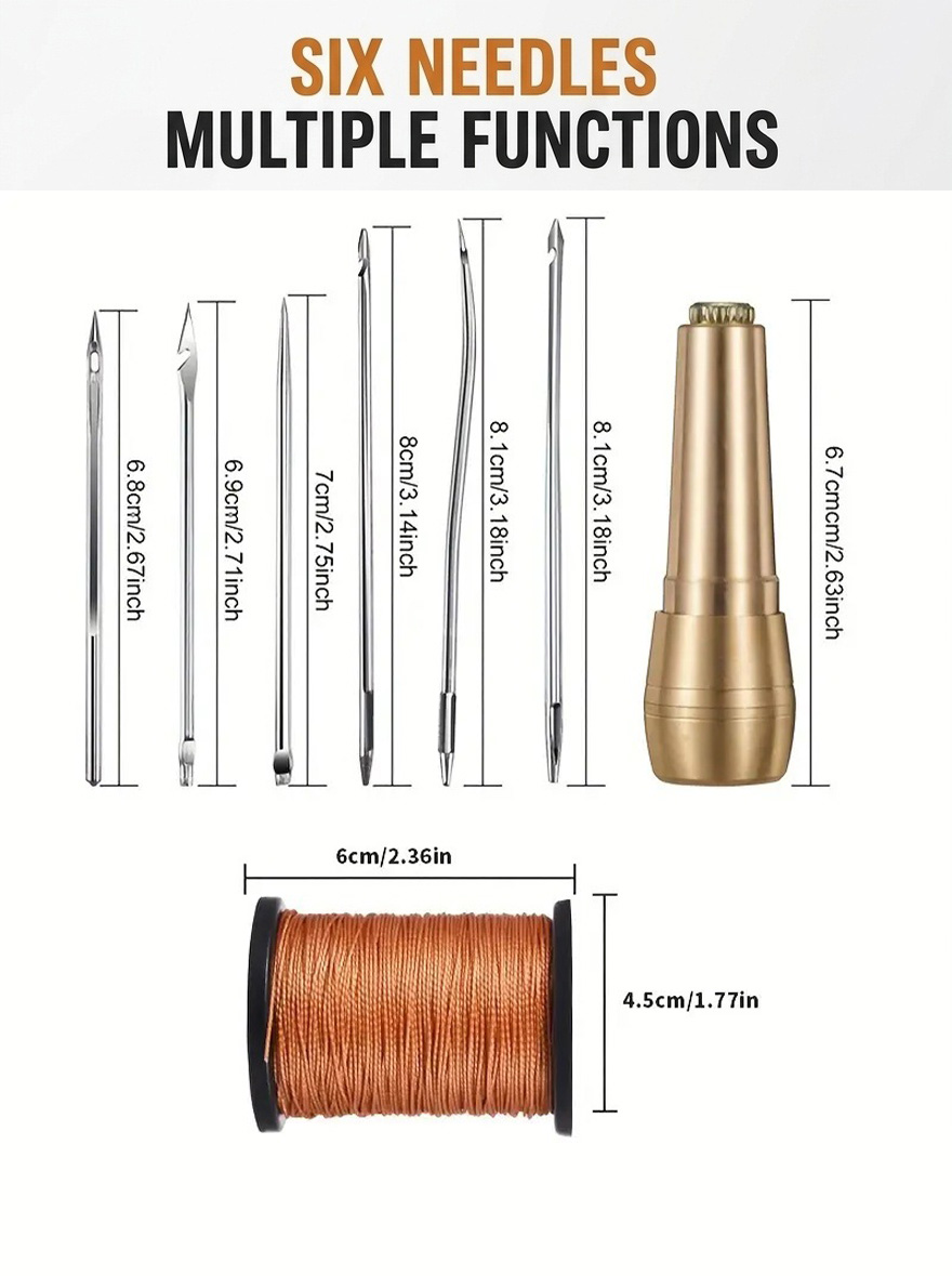 Leather Stitching Tool, Hand S - Leatherwork Wallet recension och pris