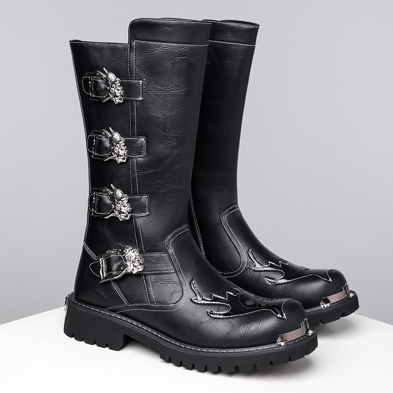 Autumn New Designer Leather Lo - Leatherwork Boots recension och pris