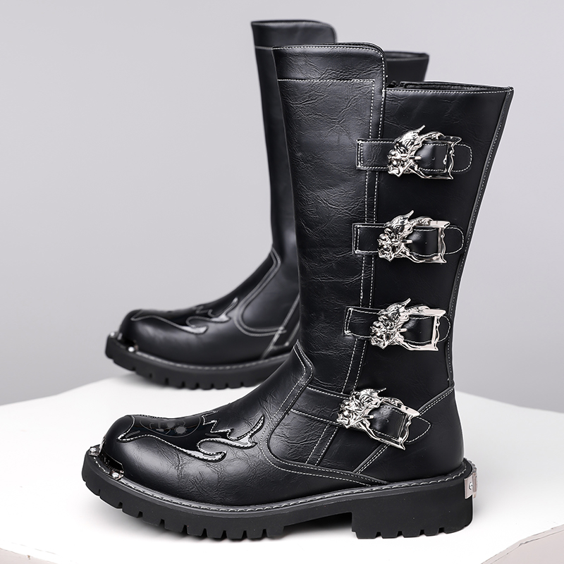 Autumn New Designer Leather Lo - Leatherwork Boots recension och pris