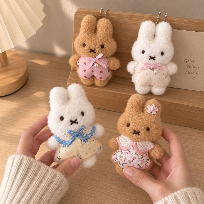 New Miffy rabbit Doll Keychain - Staedtler Pencil Lumocolor recension och pris