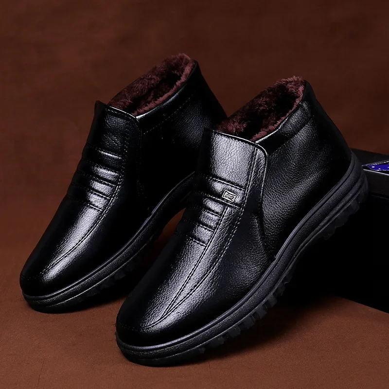 Plus Size Men's Boots Winter W - Leatherwork Boots recension och pris