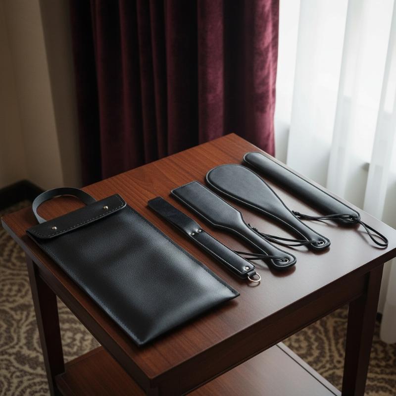 BDSM Spanking Paddle Beat Pu S - Leather Work Leather recension och pris