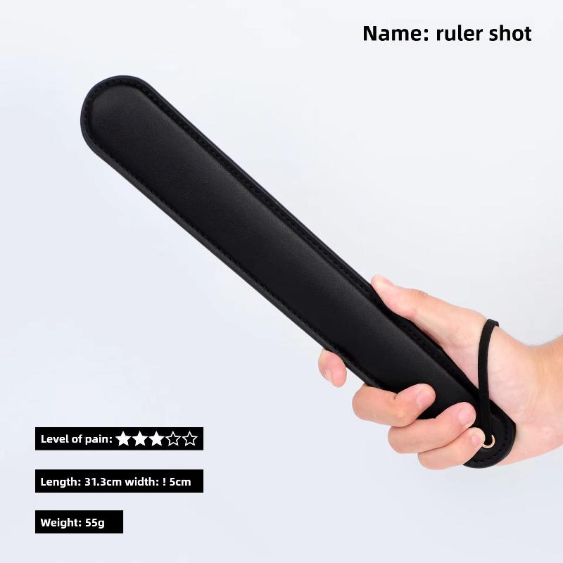 BDSM Spanking Paddle Beat Pu S - Leather Work Leather recension och pris