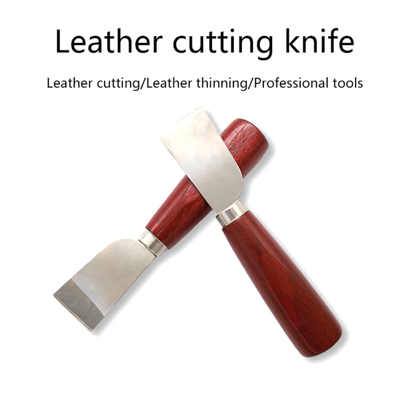 Wooden Handle DIY Leathercraft - Leatherwork Knife recension och pris