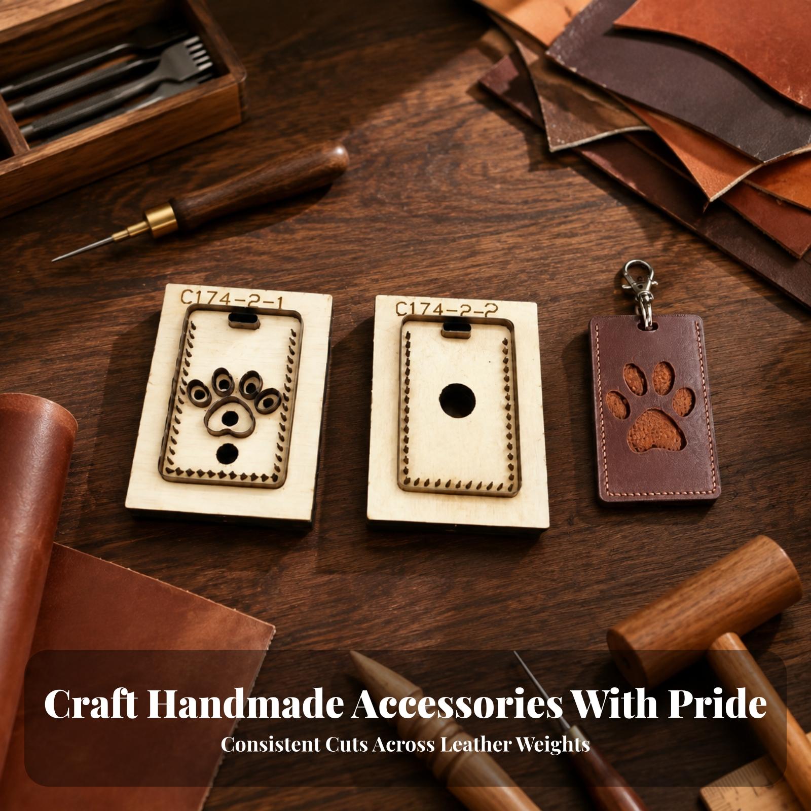 Leather Die Cutting Mold with  - Leatherwork Knife recension och pris