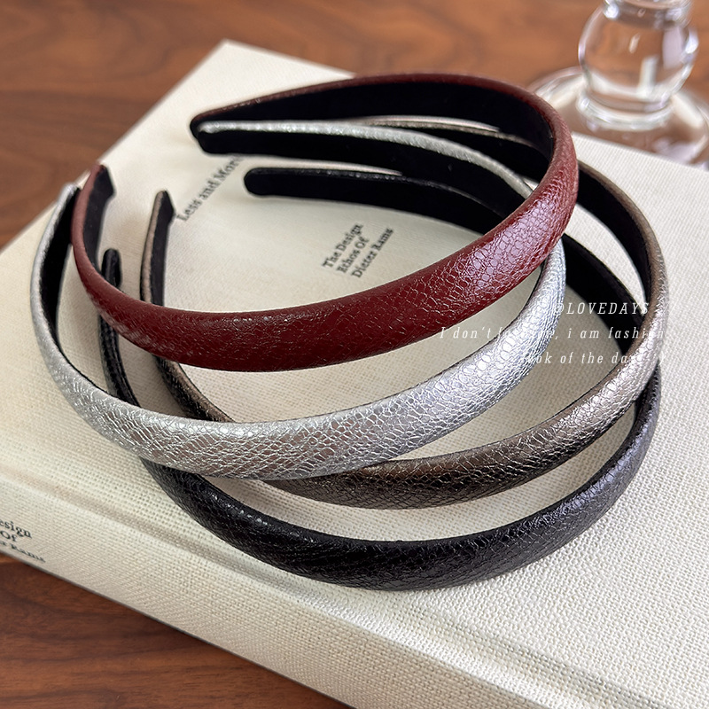 Vintage Red Leather Thin Headb - Leatherwork Pony recension och pris