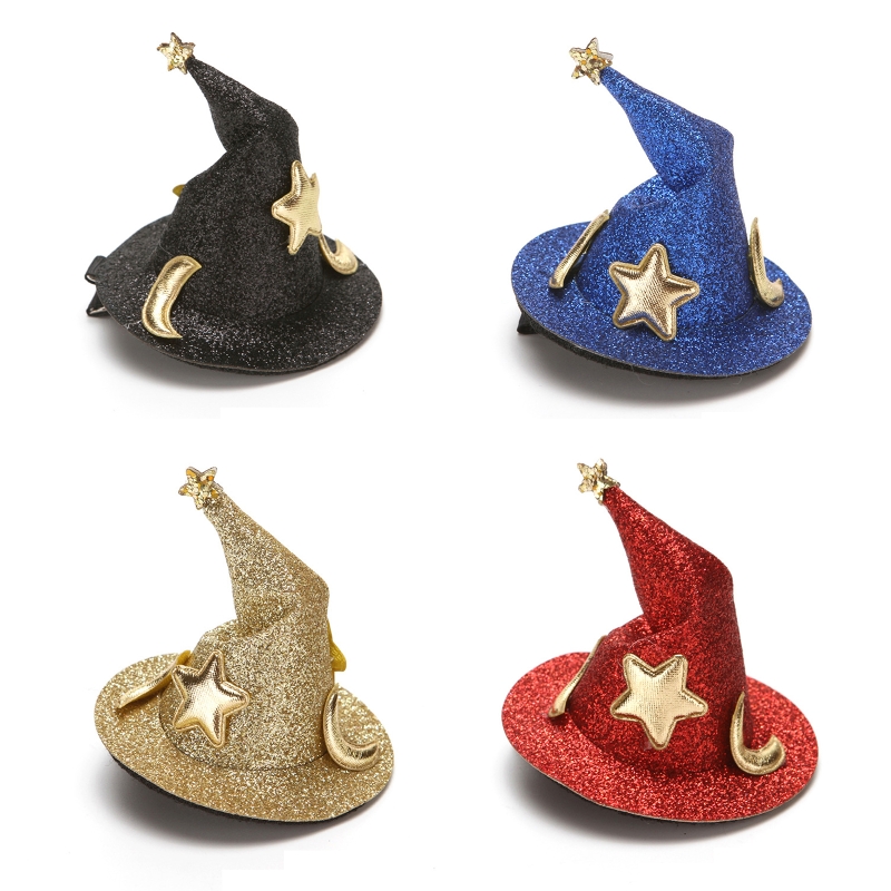 Children Mini Witch Hat Hair C - Leatherwork Pony recension och pris