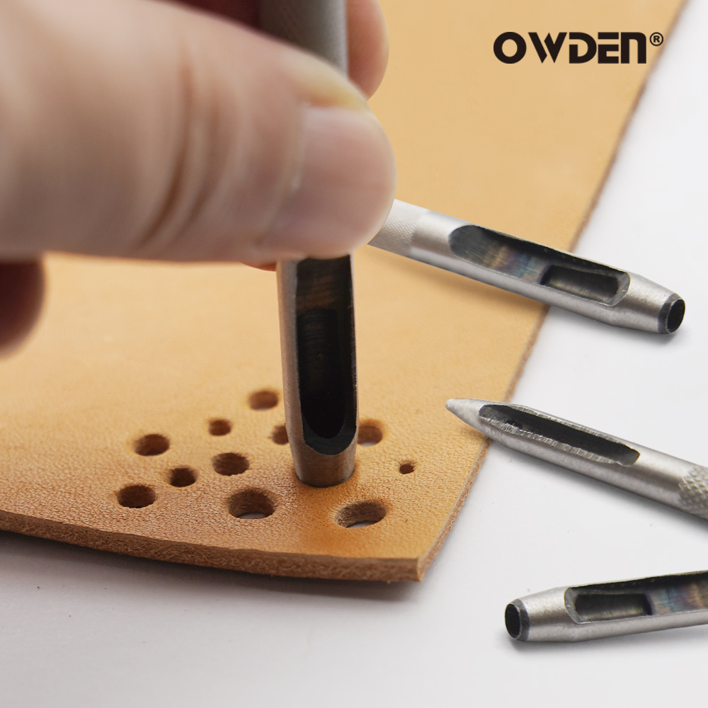 6pcs Leather Hole Punching Too - Rivet Setter Tool recension och pris