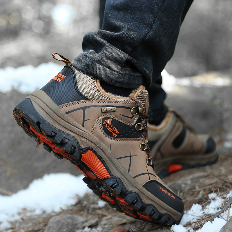 Brand Men Winter Snow Boots Wa - Leatherwork Boots recension och pris