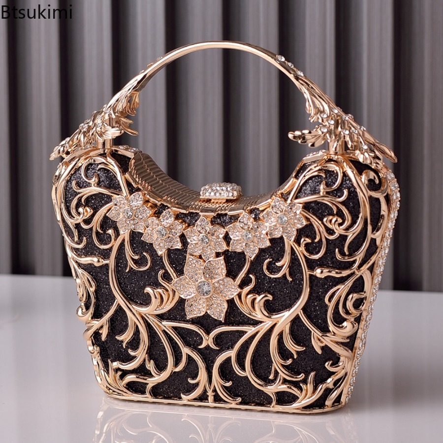 Hollow Out Metal Evening Bags  - Leatherwork Wallet recension och pris