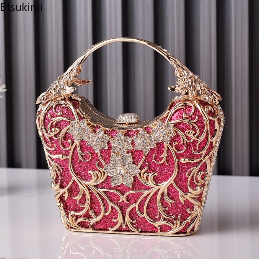 Hollow Out Metal Evening Bags  - Leatherwork Wallet recension och pris
