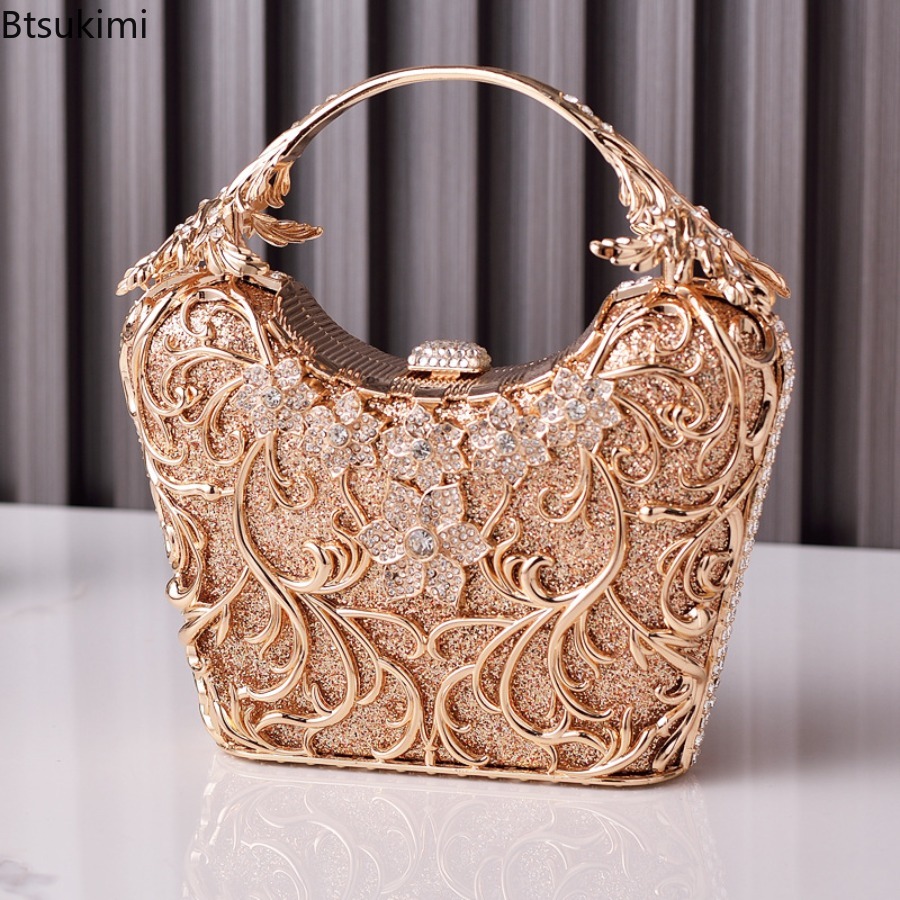 Hollow Out Metal Evening Bags  - Leatherwork Wallet recension och pris