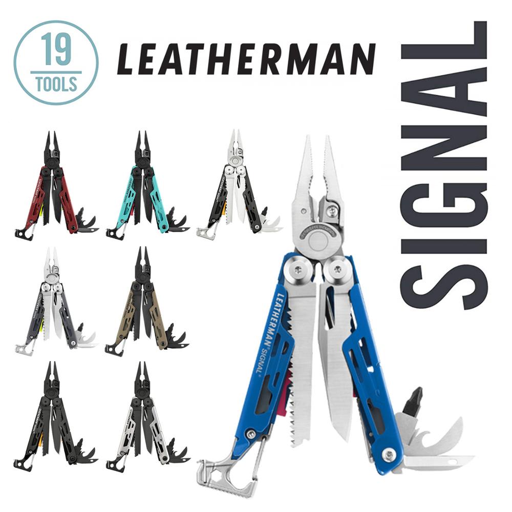 LEATHERMAN - SIGNAL Camping Mu - Leatherwork Knife recension och pris
