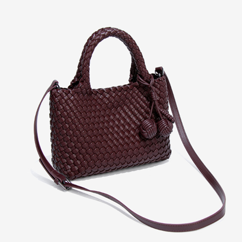 Woven Shopper Bag Fashionable  - Leatherwork Wallet recension och pris