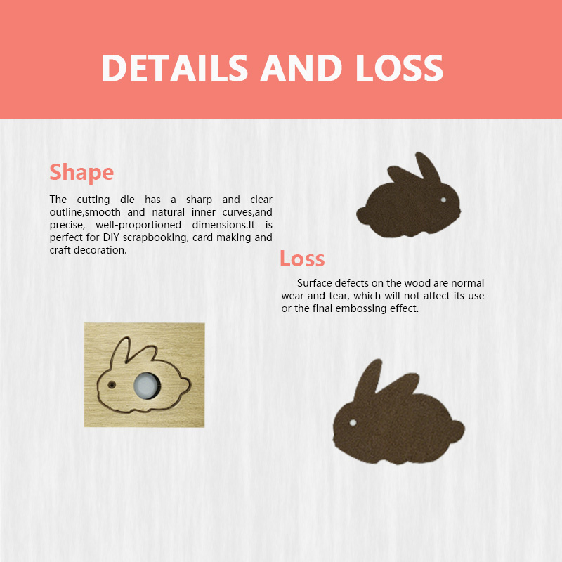 Rabbit Shape Durable Recyclabl - Leatherwork Knife recension och pris