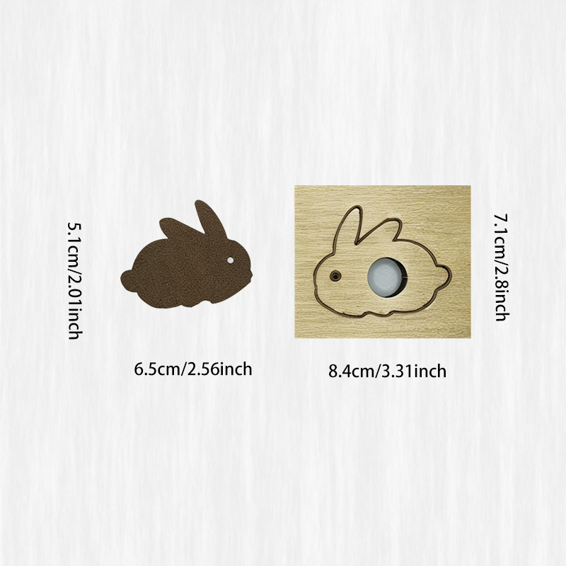 Rabbit Shape Durable Recyclabl - Leatherwork Knife recension och pris