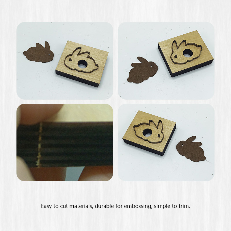 Rabbit Shape Durable Recyclabl - Leatherwork Knife recension och pris