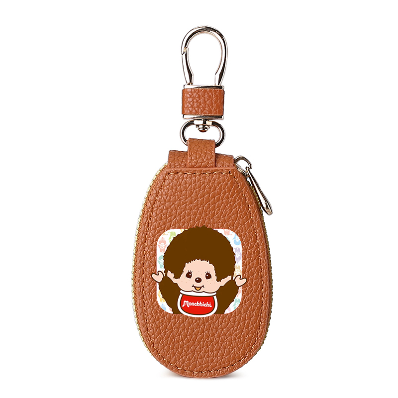 1pcs MONCHHICHI Leather Zipper - Leatherwork Wallet recension och pris