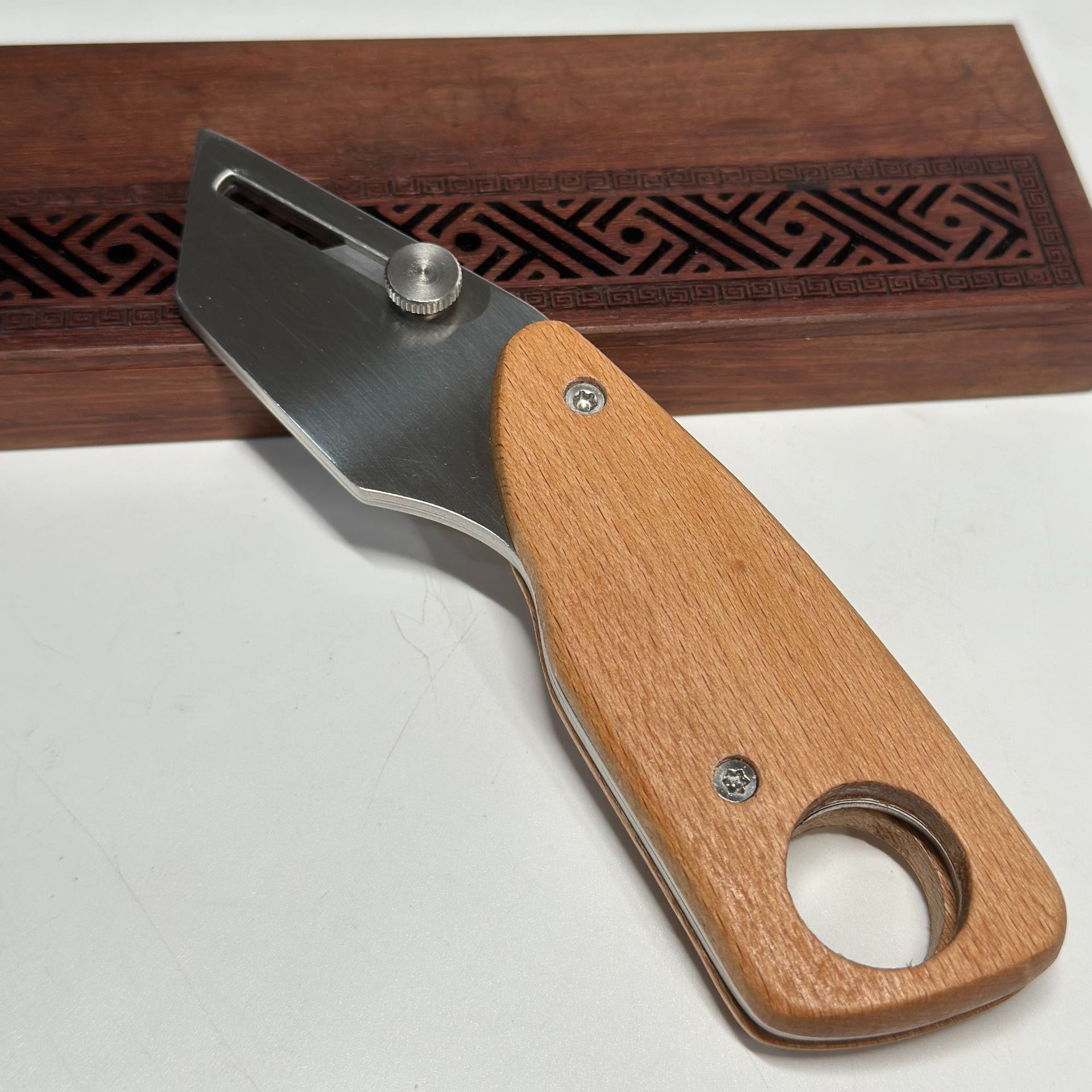 Professional Trapezoid Leather - Leatherwork Knife recension och pris