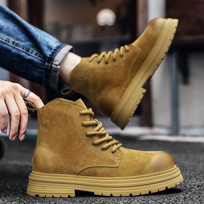 High Quality Men Ankle Boots F - Leatherwork Boots recension och pris