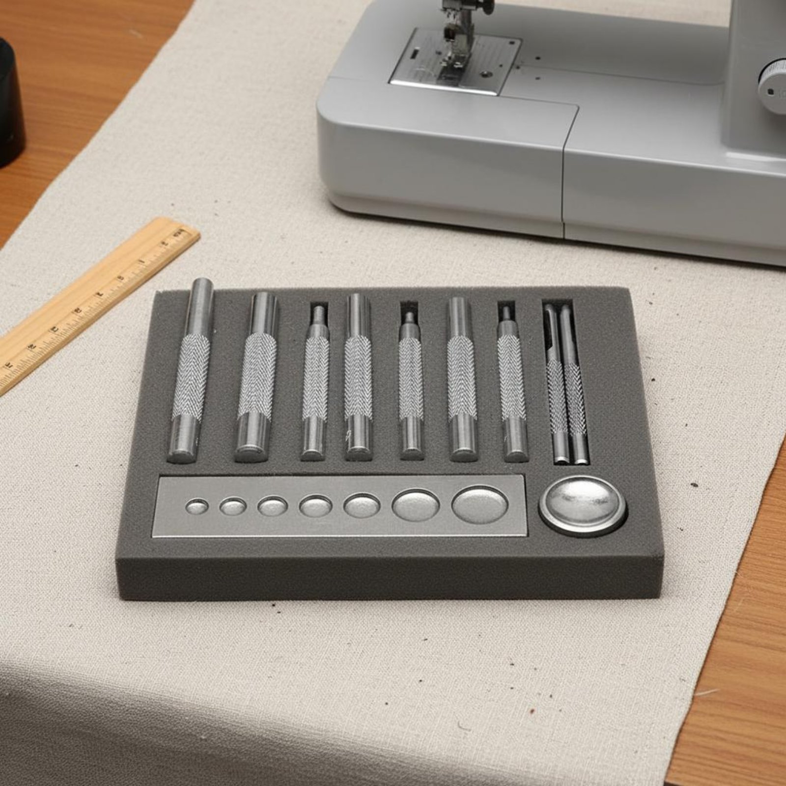 11 Pieces Snap Fastener Tool S - Rivet Setter Tool recension och pris